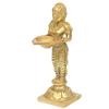 Frienemy Presents Brass Beautiful Lady Shape Oil Wick Handmade Lamp 5 Inch #Frienemy-681 view 3