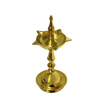 Frienemy Presents Traditional Kuthu Vilakku Pooja/Puja Diya Lamp #Frienemy-382