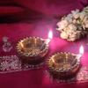 Frienemy Presents Indian Diwali Oil Lamp Pooja Diya Brass Light Puja Decorations Mandir Decoration Items Handmade Table Home Backdrop Decor Lamps Made in Decorative #Frienemy-779 view 2