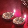 Frienemy Presents Indian Diwali Oil Lamp Pooja Diya Brass Light Puja Decorations Mandir Decoration Items Handmade Table Home Backdrop Decor Lamps Made in Decorative #Frienemy-779 view 3