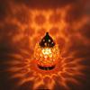 Frienemy Presents Brass Akhand Jyot Crystal Diya, Oval Shape, Oil Puja Lamp, Home Temple Decor, Diwali Gift Item, 14 Cm #Frienemy-730 view 1