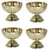 Frienemy Presents Moradabad Metal World Brass Kamal Akhand Diya Oil Lamp for Pooja Purpose and Diwali Size:-4.3X5.3 Cm(Set of 4)(0No.) #Frienemy-867 view 1