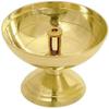 Frienemy Presents Moradabad Metal World Brass Kamal Akhand Diya Oil Lamp for Pooja Purpose and Diwali Size:-4.3X5.3 Cm(Set of 4)(0No.) #Frienemy-867 view 4