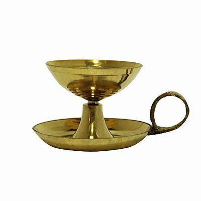 Frienemy Presents Brass Handled Oil Lamp Diya Deepam #Frienemy-037