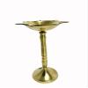 Frienemy Presents Golden Brass Kuber Batti Standing Diya Dia Oil Lamp for Puja Decoration Lightning #Frienemy-607 view 3