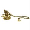 Frienemy Presents Peacock Wall Hanging Brass Diya Oil Lamp Home Decor (15X3X3-Inch, Weight -240 G) - Pack of 2#Frienemy-381 view 2