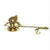 Frienemy Presents Peacock Wall Hanging Brass Diya Oil Lamp Home Decor (15X3X3-Inch, Weight -240 G) - Pack of 2#Frienemy-381 view 3