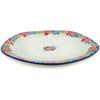 Polmedia Polish Pottery Lunch Plate - Spring's Arrival Pattern Handmade in Boleslawiec Poland by Ceramika Artystyczna + Certificate of Authenticity view 2