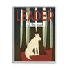 Stupell Industries Leader Of The Pack Wolf Woodland Trees Rustic Kids, Design by Daphne Polselli view 1