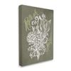 Stupell Industries Refresh My Soul Botanical Flower Leaf Sprouts Stencil, Design by House Fenway view 2