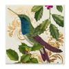 Stupell Industries Curious Hummingbird Golden Pattern Winter Holly Bird, Design by Daphne Polselli, 12 x 12, Multi-Color view 1