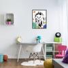 Stupell Industries Lion Jungle Vegetation Butterfly Doodle Safari Cat Portrait, Design by Abi Hall view 2