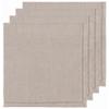 Danica Heirloom 18" x 18" Linen Napkins (Set of 4) | Natural Hemstitch view 1