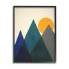 Stupell Industries Summer Sun Appalachian Mountains Bold Mod Shapes, Design by Daniel Sproul view 1