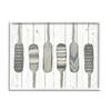 Stupell Industries Water Poles Geometric Patterned Canoe Paddle Oars, Design by Andi Metz view 1