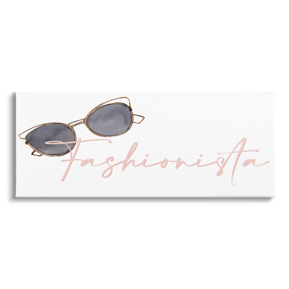 Stupell Industries Fashionista Cat-Eye Sunglasses Shades Glam Accessories, Design by Kim Allen