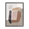 Stupell Industries Overlapped Earth Transparent Solid Polygons Contemporary Art, Design by Nina Blue view 1