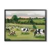 Stupell Industries Cow Grasslands Cattle Countryside Sunset Plains, Design by Hollihocks Art view 1