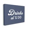Stupell Industries Drink at Five Fun Nautical Party Sign, Design by Daphne Polselli view 3