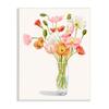 Stupell Industries Vivid Poppies Glass Floral Bouquet Arrangement, Design by Grace Popp view 1