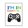 Stupell Industries I'm In Control Phrase Old School Pixelated Video Game Sign, Design by Jennifer McCully view 1