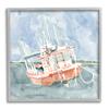 Stupell Industries Coast Guard Boat Transportation Ocean Watercraft, Design by Emma Caroline view 1