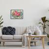Stupell Industries Abstract Rotary Spring Flower Roses Shabby Chic Painting, Design by Kait Roberts view 2