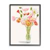 Stupell Industries Vivid Poppies Glass Floral Bouquet Arrangement, Design by Grace Popp view 1