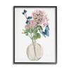 Stupell Industries Assorted Corn Lilies Flower Blossoms Butterfly Bouquet, Design by Melissa Wang view 1