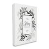 Stupell Industries Stay Awhile Phrase Country Herb Foliage Border, Design by Elizabeth Tyndall view 3