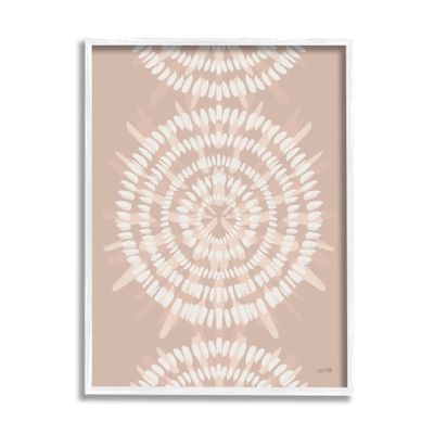 Stupell Industries Geometric Rose Gold Mandala Boho Flower Design, Design by House Fenway