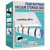 Queen Size Mattress Vacuum Bag for Memory Foam/Latex Mattress Upto 14 Inch, Moving Shipping and Storage, Waterproof and Airtight with 4 Adjustable Straps view 1