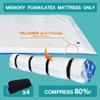 Queen Size Mattress Vacuum Bag for Memory Foam/Latex Mattress Upto 14 Inch, Moving Shipping and Storage, Waterproof and Airtight with 4 Adjustable Straps view 2