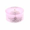 24 Pack of Clear Pink Colored Unscented Mineral Oil Based Gel Candle Tea Lights - Up to 8 Hours Each - Hand Poured by The Gel Candle Company in USA view 1