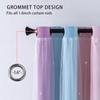 XiDi Curtains for Girls Bedroom Kids Room Unicorn Princess Theme Home Decor 72 inches Length Pink/Purple, W52 X L72 2 Panels view 4