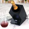MegaChef Wine Chiller Electric, Single Bottle, Black, 25oz view 2