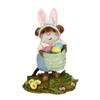 Wee Forest Folk M-719b Hoppy Easter Boy - Blue (New 2022) view 1