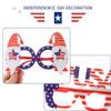 12PACK 4th of july decorations 4th of july accessories,memorial day fourth of july Patriotic decorations party favors supplies American Flag sunglasses independence day birthday christmas party decor view 4