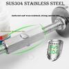 Adjuster Screw Parts Anti-Vibration Fixing Screw for Bed Head Holder Adjustable Threaded Bed Frame Anti-Shake Tools Telescopic Support for Room Wall view 3