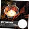 Clear Glass Oil Lamp Cover Windproof Small Lampshade for Temple Kerosene Lamps Replacement Chimney Stylish Decorative Accessory for Indoor Lighting view 4
