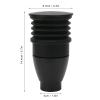60g Grinder Blowing Bean Bin, Grinder Single Dose, Aluminium Alloy Coffee Grinder Tool for (black) view 2