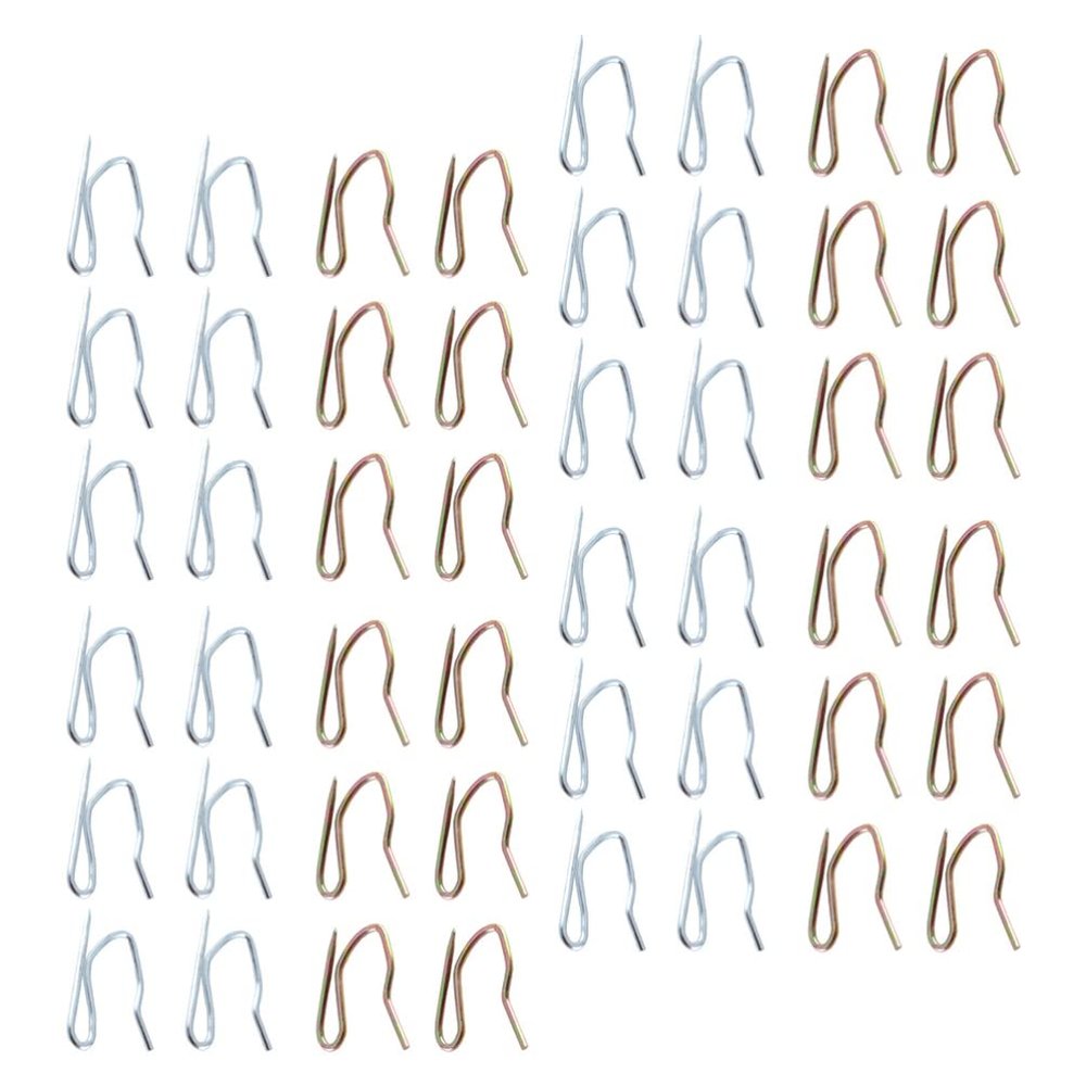 350pcs Curtain Hook Heavy Duty Curtain Rods Tie Back Hooks Coat Hanger Hooks Curtain for Drapes Flapper Accessories Heavy Duty Hooks On Drapery Hook Metal Iron S-Hook