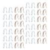 350pcs Curtain Hook Heavy Duty Curtain Rods Tie Back Hooks Coat Hanger Hooks Curtain for Drapes Flapper Accessories Heavy Duty Hooks On Drapery Hook Metal Iron S-Hook view 1