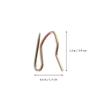 350pcs Curtain Hook Heavy Duty Curtain Rods Tie Back Hooks Coat Hanger Hooks Curtain for Drapes Flapper Accessories Heavy Duty Hooks On Drapery Hook Metal Iron S-Hook view 2
