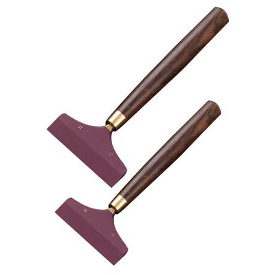 Silicone Wood Tea Scraper Cleaner Tea Accessories Dish Squeegee Tray Brush for Ceremony
