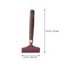 Silicone Wood Tea Scraper Cleaner Tea Accessories Dish Squeegee Tray Brush for Ceremony view 2