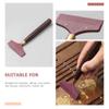 Silicone Wood Tea Scraper Cleaner Tea Accessories Dish Squeegee Tray Brush for Ceremony view 3