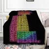 Anuruddha Periodic Table Throw Blankets Used for Bed/Sofa Soft and Comfortable Microfiber Flannel Lightweight Baby Blankets for Girls Soft Plush Blanket Oversize 120x90 Inches view 1