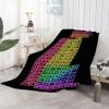 Anuruddha Periodic Table Throw Blankets Used for Bed/Sofa Soft and Comfortable Microfiber Flannel Lightweight Baby Blankets for Girls Soft Plush Blanket Oversize 120x90 Inches view 3