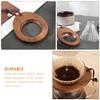 Coffee Dripper Rack Coffee Brewing Filter Cone Wooden Dripper Stand Filter Stand Tea Strainer Holder Funnel Holder for Lover Rack view 2